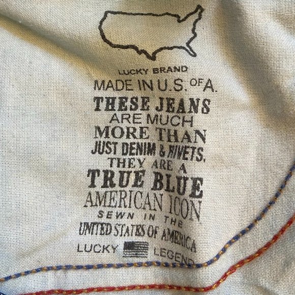 Lucky Charlie Skinny White Oak Cone Denim - Size 2 - Picture 10 of 12